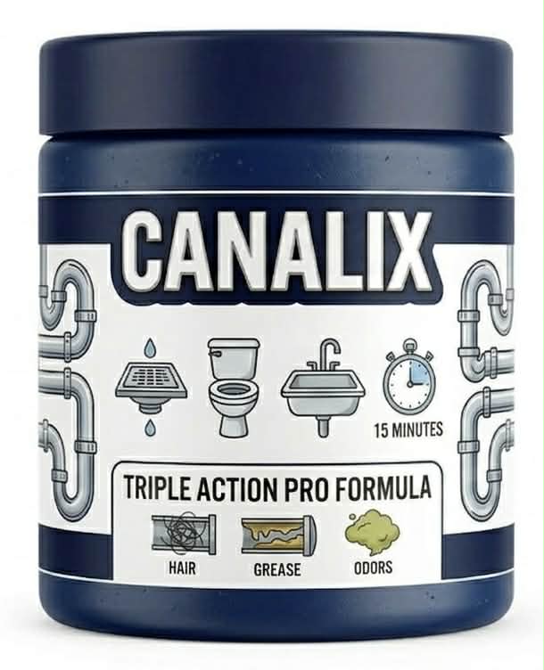 Canalix— Pipe Unblocker Foaming Powder | Triple Action | Results in 15 Minutes